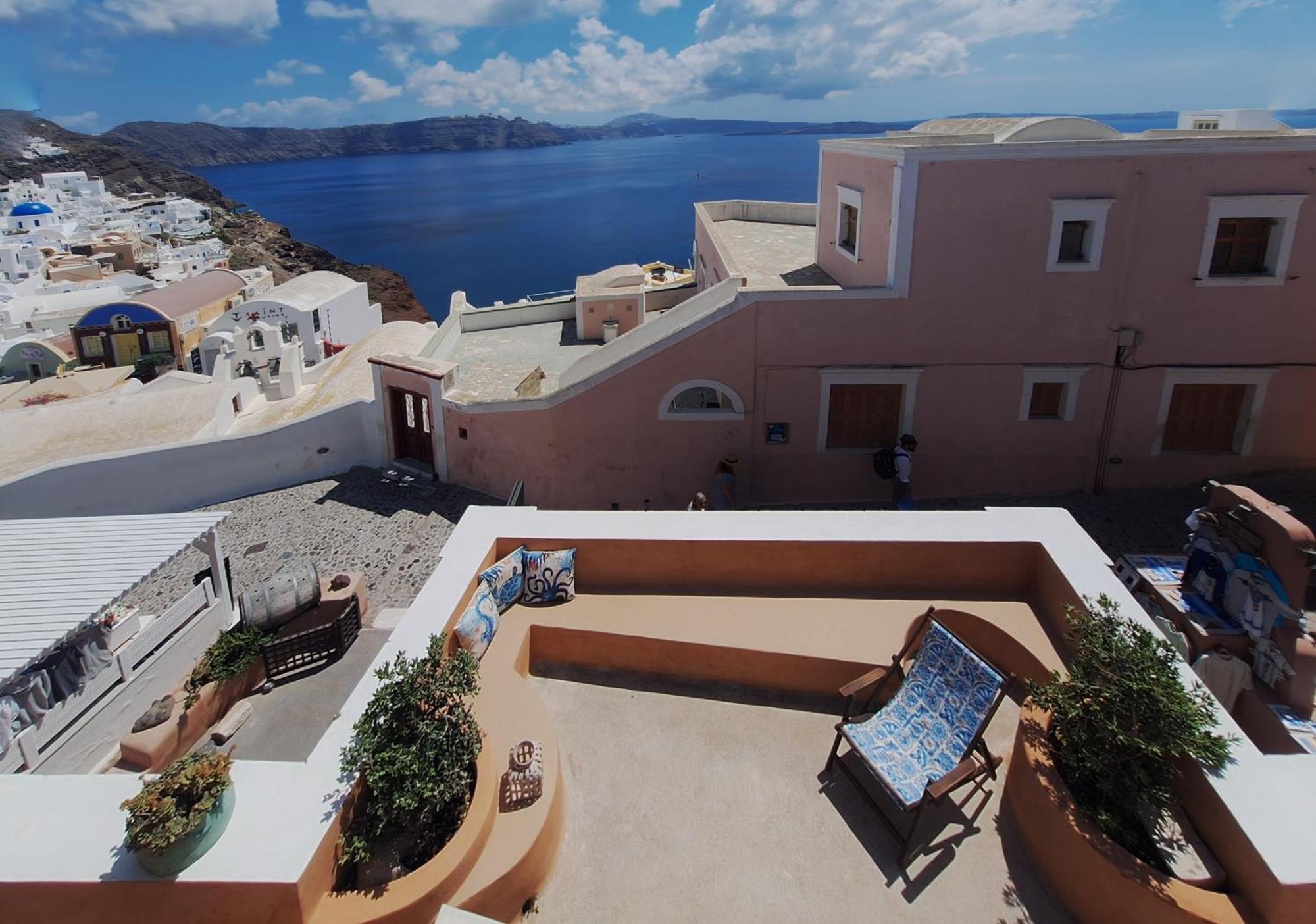 Villa Oasis Oia With Caldera View Exterior foto