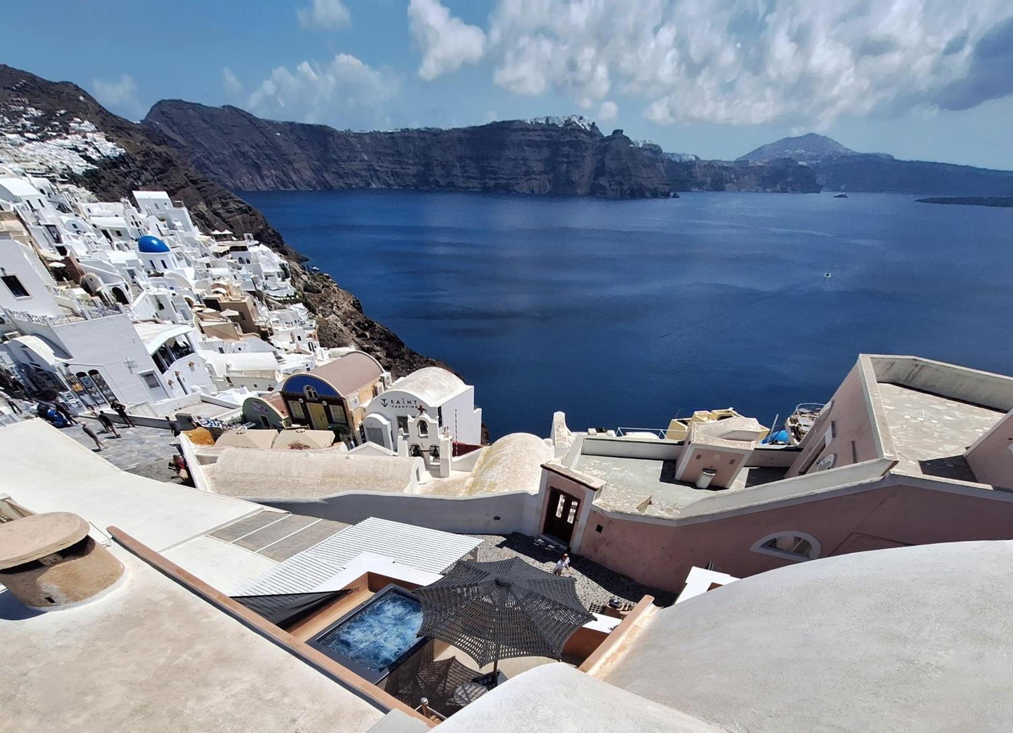 Villa Oasis Oia With Caldera View Exterior foto