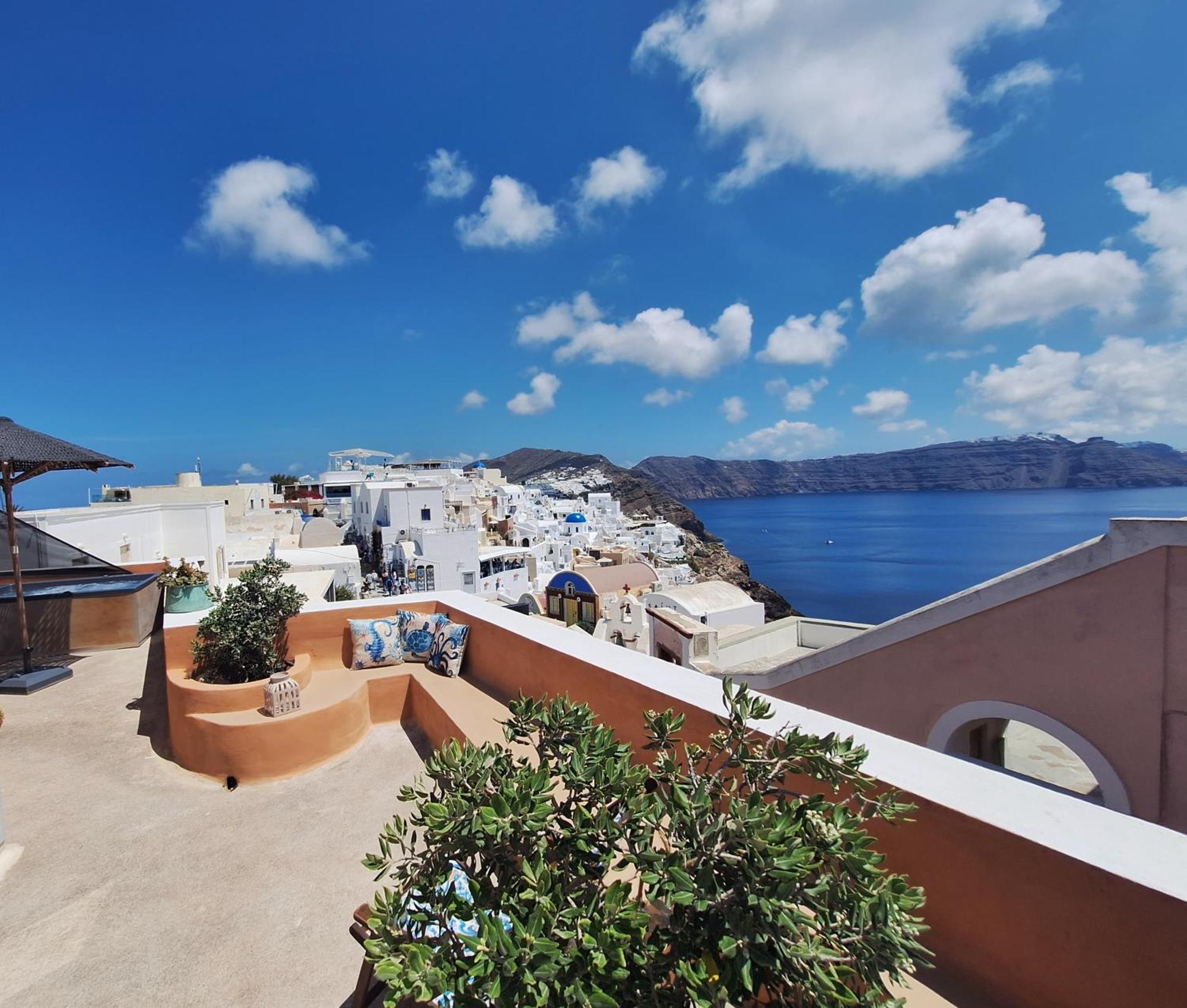 Villa Oasis Oia With Caldera View Exterior foto
